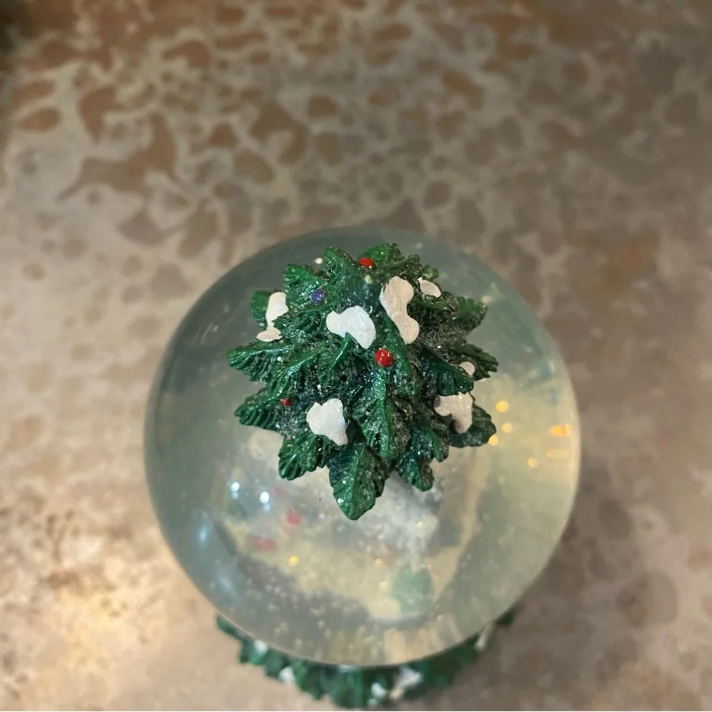 Cracked Barrel Snow globe with Light Cracker Barrel Store globe